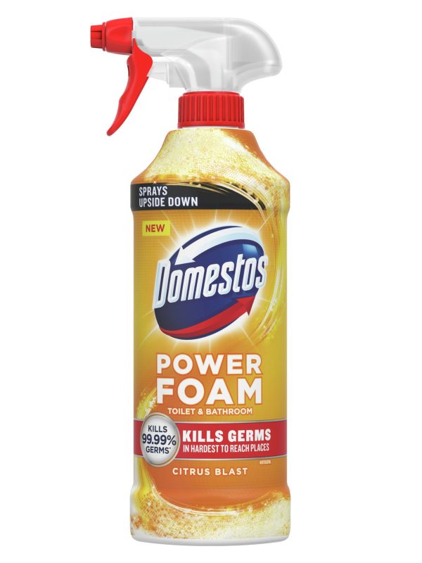 Domestos Power Foam Citrus Blast vonios ir tualeto valiklis 450 ml