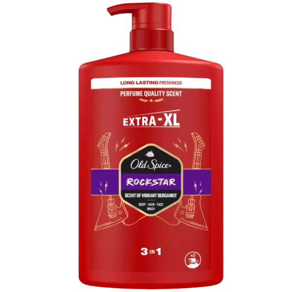 11e792e74e41d5c8a159bc43de67bb86a1665d0685b5fddfb45fa571dcbb1b5d.webp Old Spice Rockstar 3in1 dušo želė vyrams 1 l