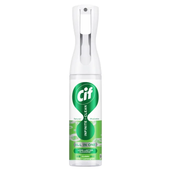 Cif Infinite + Clean universalus valiklis „Lime & White Flowers“