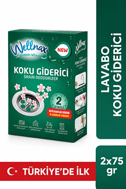 Welnax Breeze Refresh Kriauklės Kvapo Neautralizavimas 2 x 75 g