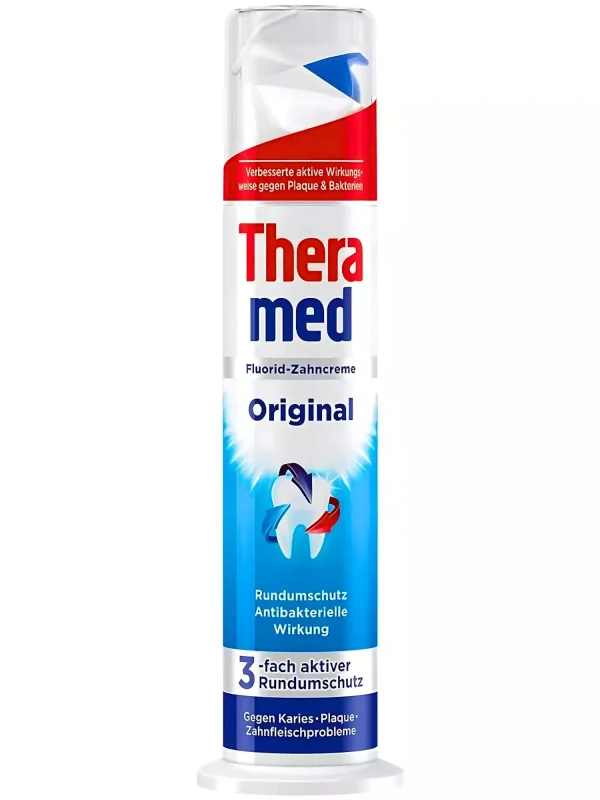 THERAMED ORIGINAL dantų pasta su dozatoriumi, 100 ml