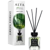 ALYA Green Forest namų kvapas su lazdelėmis 100 ml