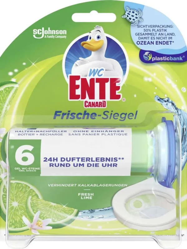 WC ENTE Frische Siegel Lemon – citrinų kvapo tualeto antspaudai