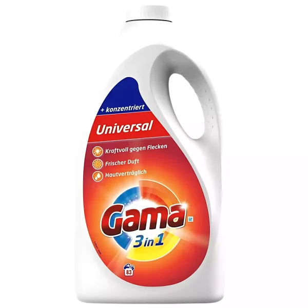 Gama Universal 3in1 skalbimo gelis 83 skalb. 3,73 l