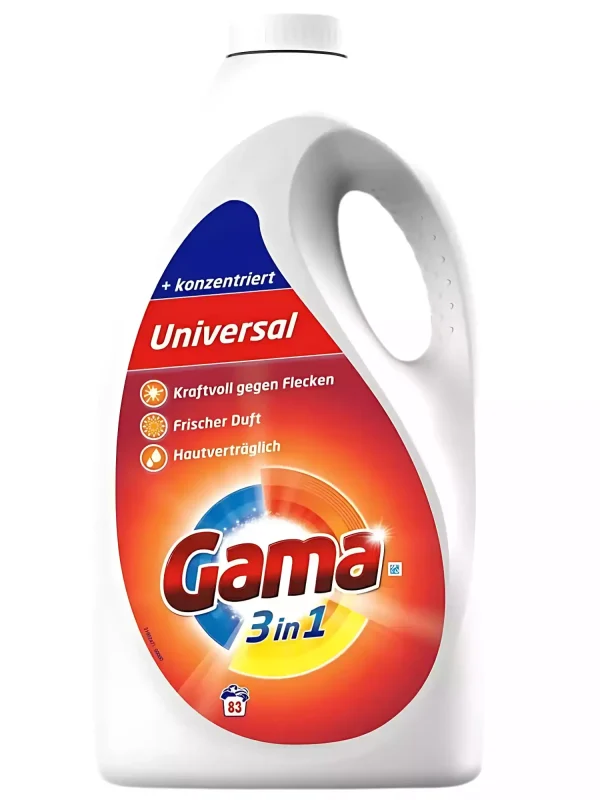 Gama Universal 3in1 skalbimo gelis 83 skalb. 3,73 l