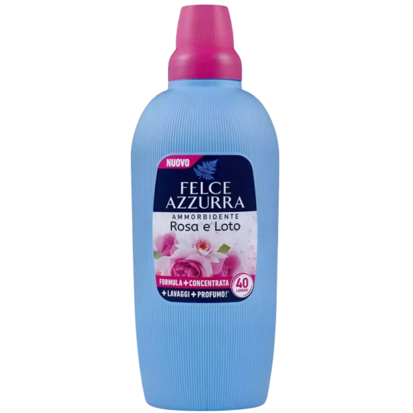 385c89d991a49b8137dd94292ff586bfe217bd693ae22934d0a7577f095bd2ac.webp Felce Azzurra Rosa e Loto skalbinių minkštiklis 2 l