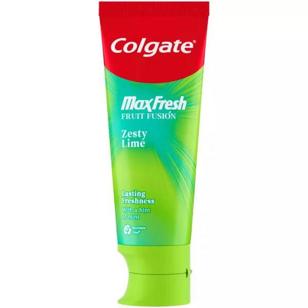 460fcc579335d59c5f1d091752c4f0242af937b9ed9eac66fa3a9ec0d3e4d518.webp Dantų pasta COLGATE MaxFresh Zesty Lime 75 ml