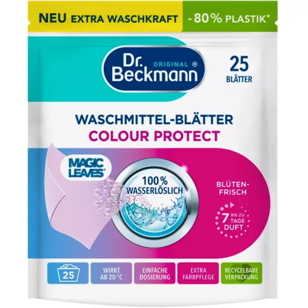 461196bdc21aba86772e572f335f26508911eab415cd43b8744ec9ab9a9236e9.webp Dr. Beckmann Magic Leaves Color skalbimo lapeliai spalvotiems