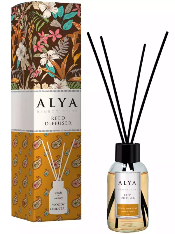 Alya namų kvapų difuzorius „Woody Oriental“ 100 ml