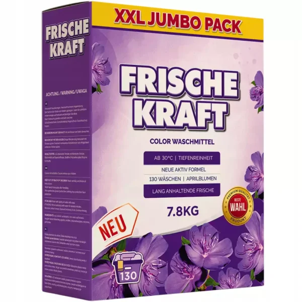 5ea9f70e28845fad322d5475846381a05f4b5cd8c7e941baa8586d1ecfb7aec0.webp Frische Kraft skalbimo milteliai Color 130 skalb. 7,8 kg