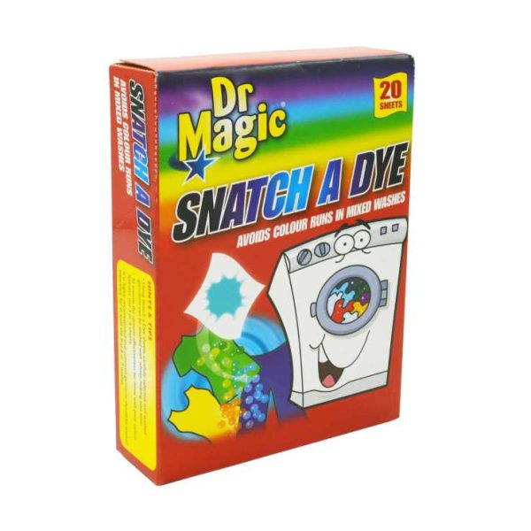 Dr. Magic Snatch A Dye – skalbimo spalvų apsaugos lakštai