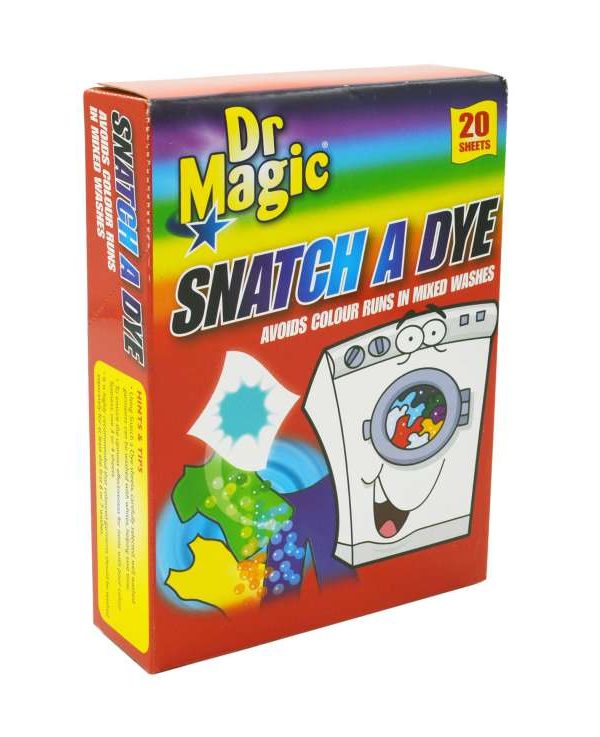 Dr. Magic Snatch A Dye – skalbimo spalvų apsaugos lakštai