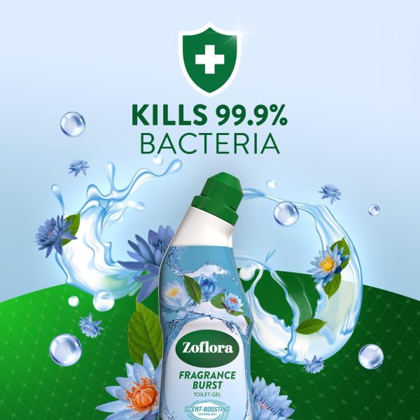Zoflora Blue Lotus & Waterlily WC gelis 750 ml