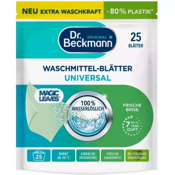 Dr. Beckmann Magic Leaves Universal skalbimo lapeliai