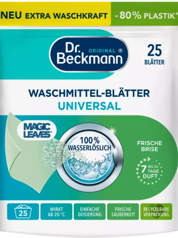 Dr. Beckmann Magic Leaves Universal skalbimo lapeliai