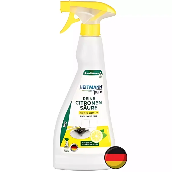 Heitmann Pure Citric Acid Spray – valymo purškiklis 500 ml