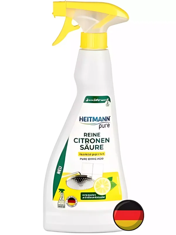 Heitmann Pure Citric Acid Spray – valymo purškiklis 500 ml