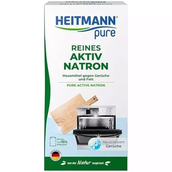 HEITMANN Pure Active Natron valymo milteliai 450 g