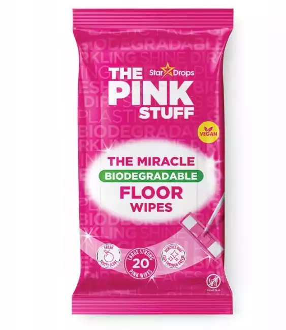 The Pink Stuff grindų valymo servetėlės 20 vnt.