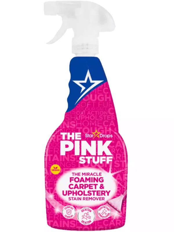 THE PINK STUFF valymo priemonė kilimams ir minkštiems apmušalams