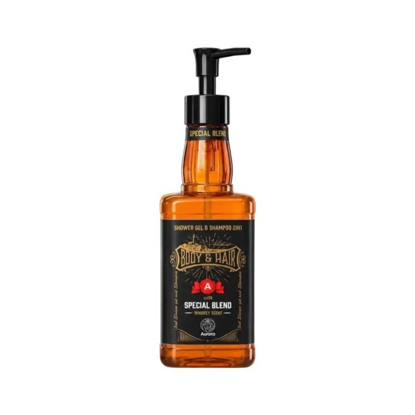 AURORA 2in1 dušo želė ir šampūnas vyrams 480 ml
