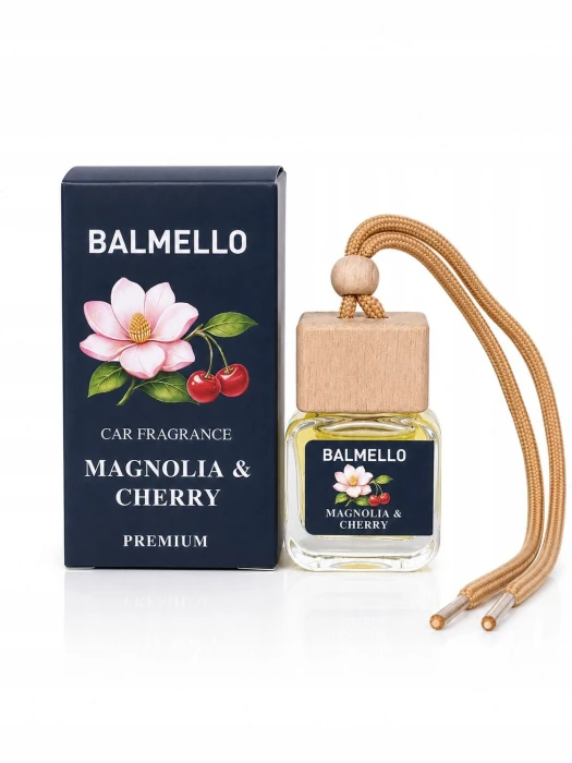 Balmello-Magnolia-Cherry-zapach-do-samochodu-10ml-Premium-zawieszka.webp Balmello Magnolia & Cherry Premium automobilio kvapas 10 ml