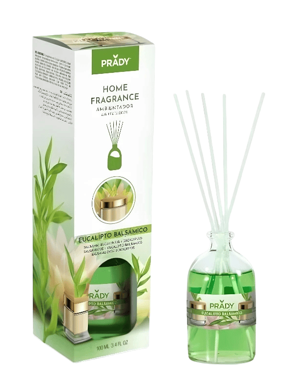 Namų kvapų difuzorius PRADY Mikado 100 ml – su lazdelėmis