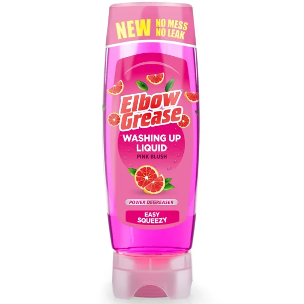 Elbow-Grease-Easy-Squeezy-Washing-Up-Liquid-Pink-Blush-450ml.webp Elbow Grease Pink Blush indų ploviklis 450 ml