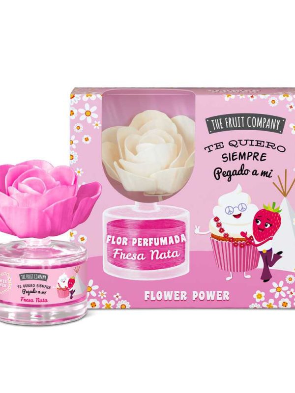 Namų kvapas su gėle Braškė su grietinėle – The Fruit Company