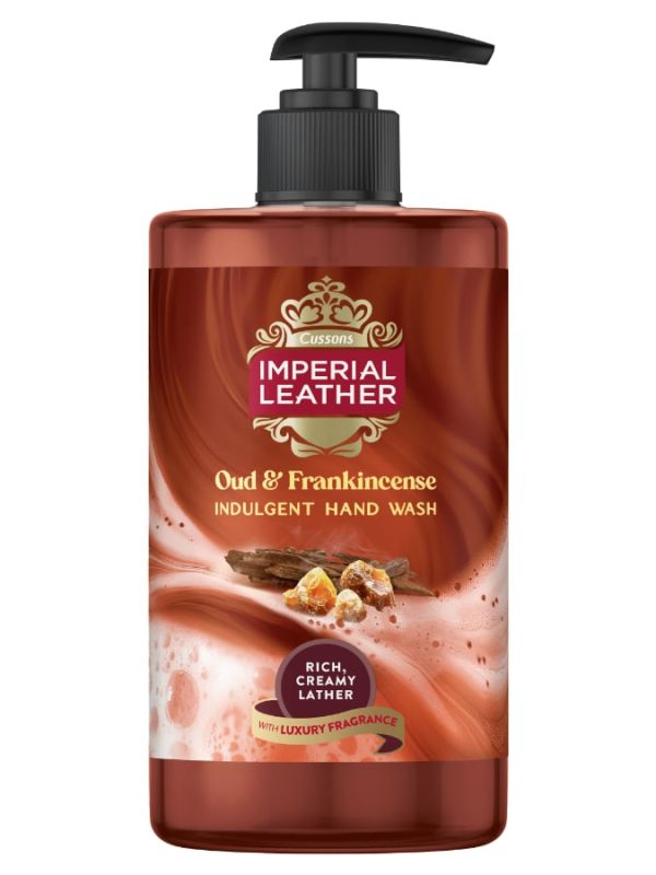Imperial-Leather-Oud-Frankincense-Hand-Wash.jpg Imperial Leather Oud & Frankincense parfumuotas skystas muilas