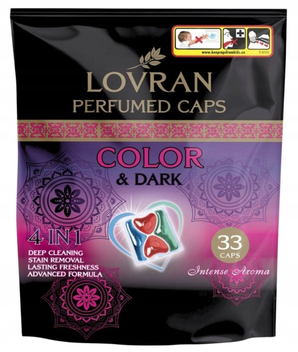 LOVRAN-COLOR-DARK-33-szt-KAPSULKI-DO-PRANIA-Kolorow-I-Czarnego-Marka-Lovran.jpg LOVRAN Color & Dark skalbimo kapsulės 33 vnt.