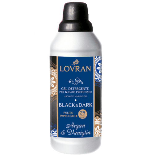 LOVRAN BLACK&DARK – skalbiklis tamsiems audiniams, 1 l
