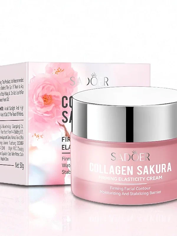Veido kremas SADOER Sakura Collagen 50 g – stangrinantis