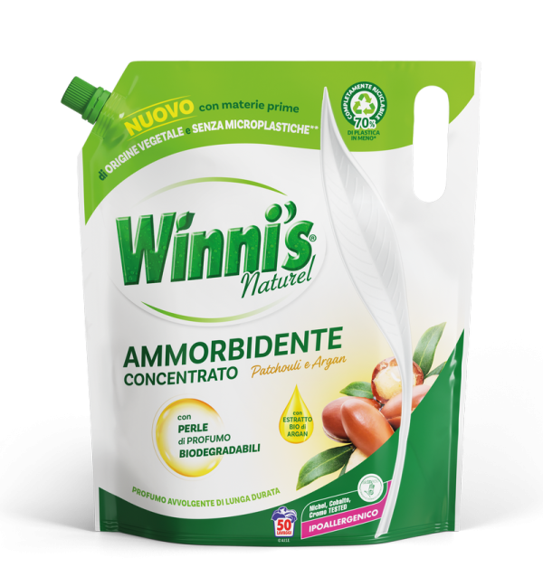 SO27228-W3B00221D10R00-WINNIS_Ammorbidente-Patchouli_e_Argan_50lav_1250ml-IT-3D.png Winni’s hypoalerginis minkštiklis Patchouli & Argan 42 skalb.