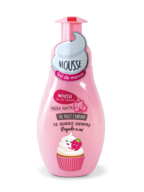 TFC_FOTOS_JABON-DE-MANOS_FRESA-NATA_etiqueta_B.jpg THE FRUIT COMPANY rankų muilas-putos, 250 ml