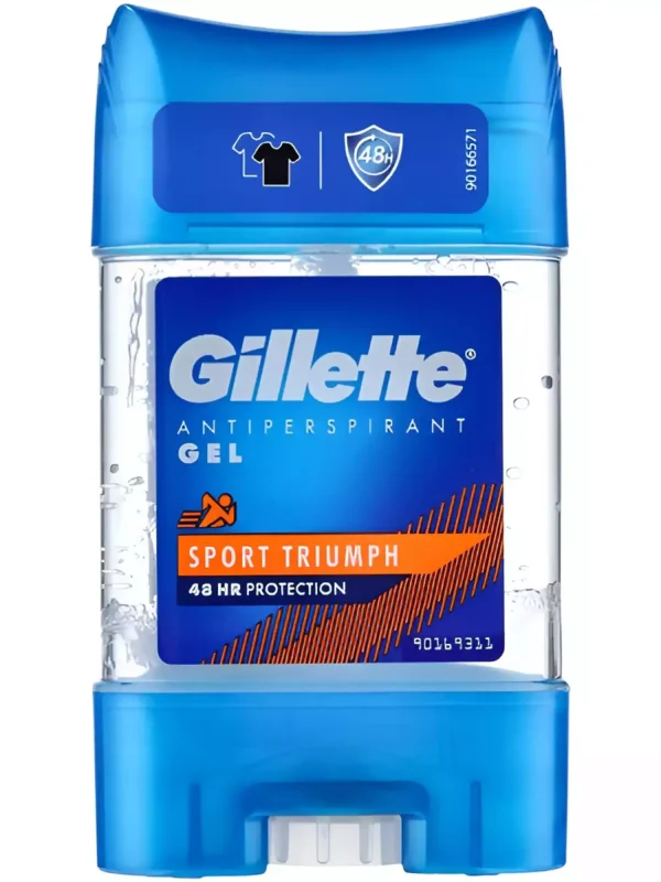 Gillette vyrų dezodorantas gelinis „Triumph Sport“, 70 ml