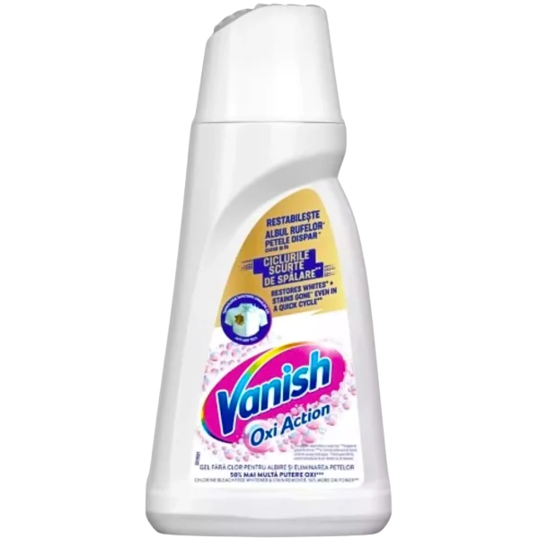 Vanish Oxi Action Gel White – dėmių valiklis baltiniams 1 L