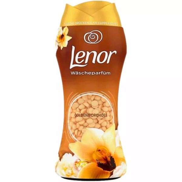 a3cbea4bf654c0226278fd94d55ff5b281072d6e90c28fd7b23f72579a08615e.webp LENOR UNSTOPPABLES GOLD ORCHID – kvapiosios granulės