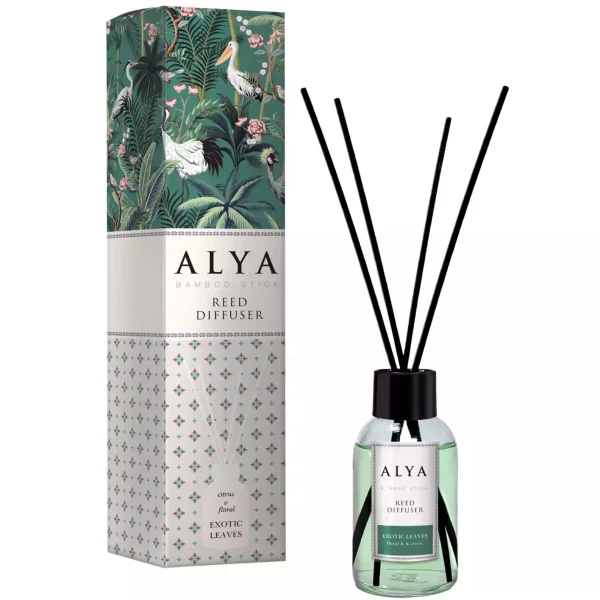 Alya namų kvapų difuzorius „Exotic Leaves“ 100 ml