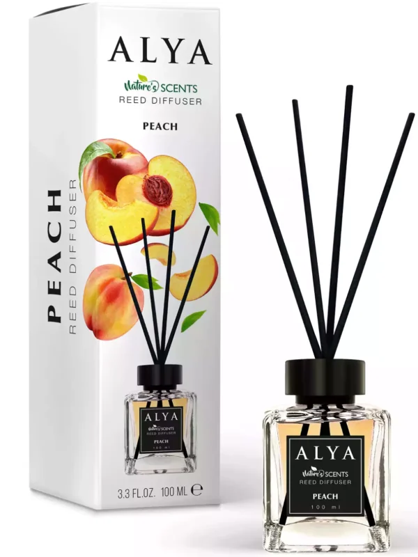 Namų kvapų difuzorius ALYA „Peach“ 100 ml