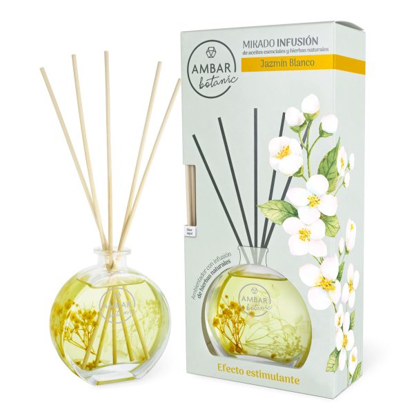 ambar_botanic_mikado_jazmin_blanco.jpg Ambar Perfums Beauty Jazminas 75 ml