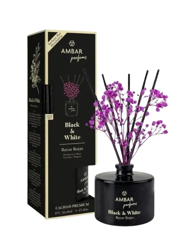 Namų kvapas MIKADO Black & White Baies Rouges 40 ml