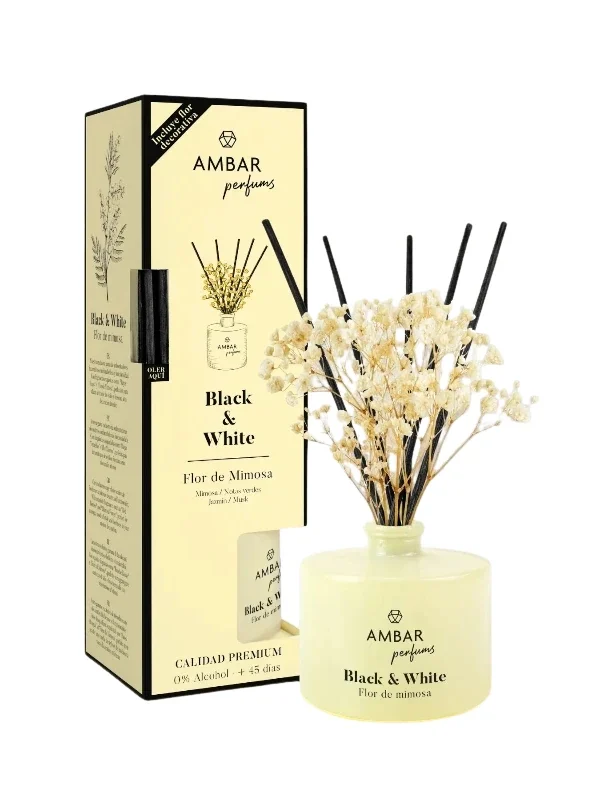 Namų kvapas MIKADO Black & White Fleur de Mimosa 40 ml