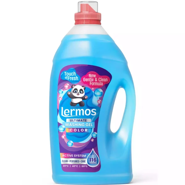 Lermos spalvotų audinių skalbimo gelis, 4,3 l, 116 skalbimų