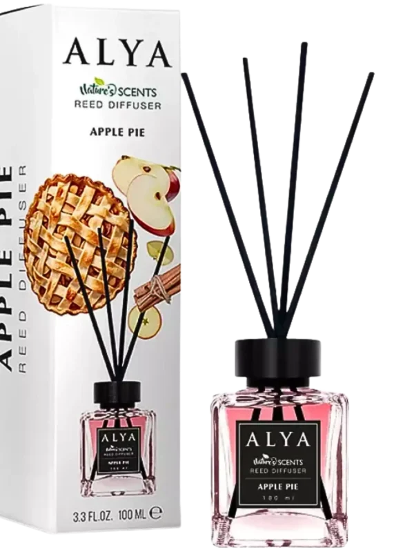 ALYA Apple Pie namų kvapas su lazdelėmis 100 ml