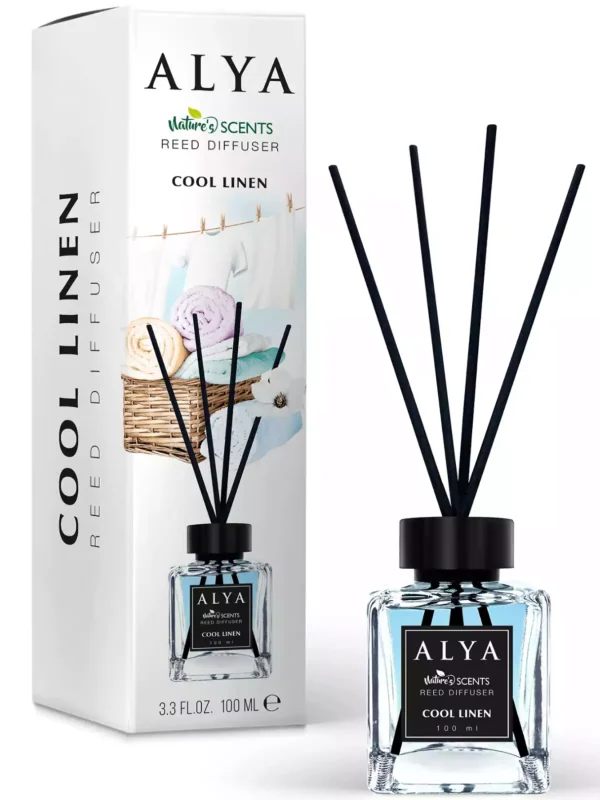 Alya namų kvapų difuzorius „Cool Linen“ 100 ml