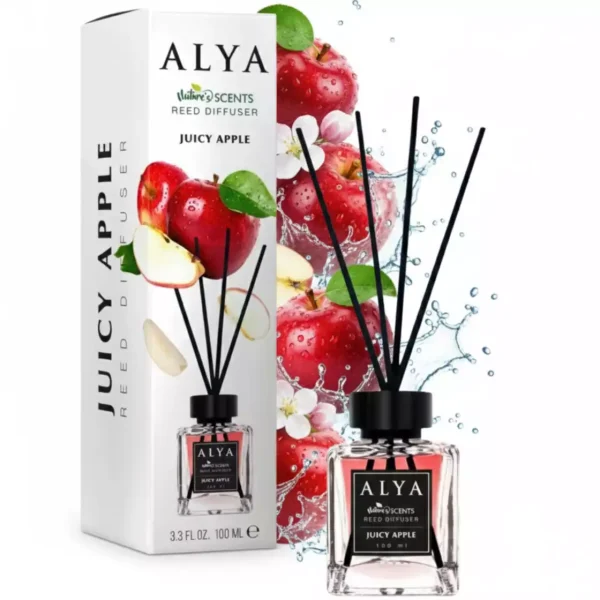 b84c7a46f04ea5dafeb93223de25d253b6dc4bf63e251ca7a89236ddebbfe678.webp Alya namų kvapų difuzoriui „Juicy Apple“ 100 ml