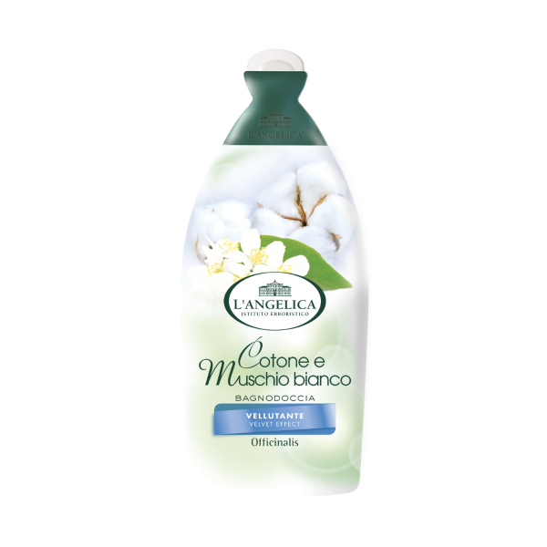 bagnodoccia_officinalis_cotone_muschio_bianco.png L’Angelica Officinalis Cotton & White Musk dušo želė 500 ml