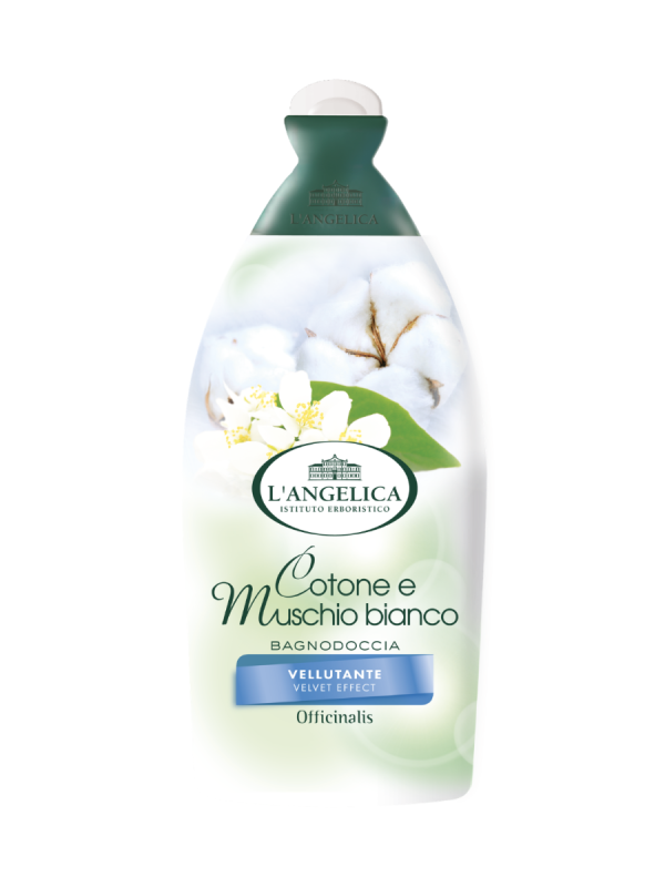 L’Angelica Officinalis Cotton & White Musk dušo želė 500 ml