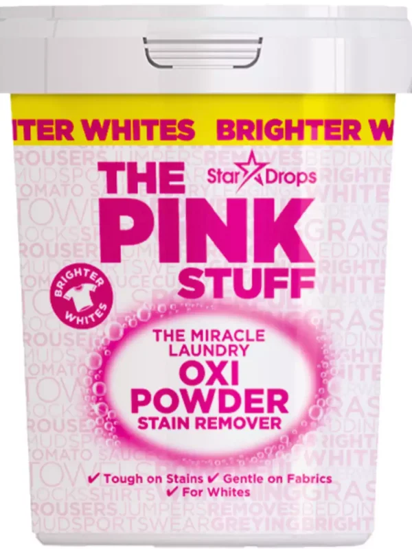 THE PINK STUFF dėmių valiklis baltiems drabužiams